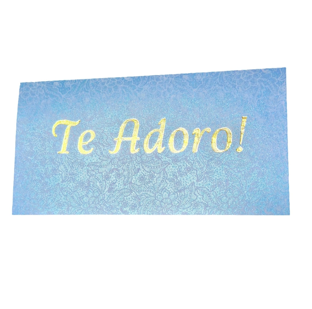 Cartão Personalizado Padrão Flores Já